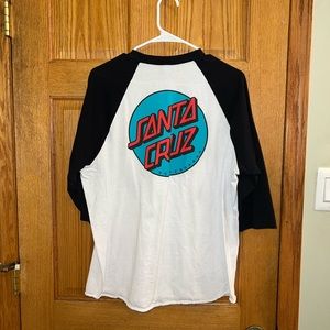 Santa Cruz 3/4 sleeve shirt